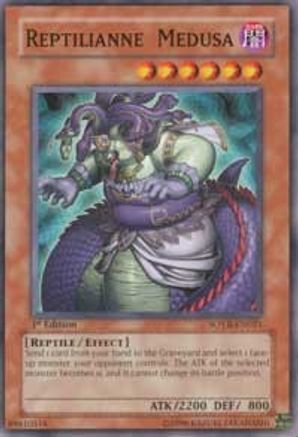 Reptilianne Medusa (SOVR-EN021) - Stardust Overdrive 1st Edition - Premium Yugioh Single from Konami - Just $0.13! Shop now at Game Crave Tournament Store