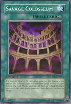 Savage Colosseum (SOVR-EN047) - Stardust Overdrive 1st Edition - Premium Yugioh Single from Konami - Just $0.11! Shop now at Game Crave Tournament Store