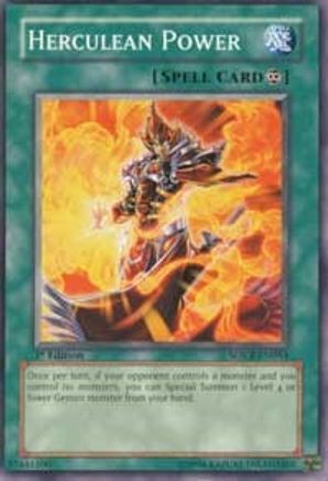 Herculean Power (SOVR-EN054) - Stardust Overdrive 1st Edition - Premium Yugioh Single from Konami - Just $0.08! Shop now at Game Crave Tournament Store