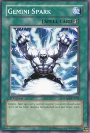 Gemini Spark (SOVR-EN055) - Stardust Overdrive 1st Edition - Premium Yugioh Single from Konami - Just $0.72! Shop now at Game Crave Tournament Store