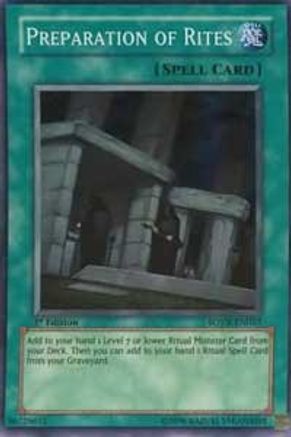 Preparation of Rites (SOVR-EN057) - Stardust Overdrive Unlimited - Premium Yugioh Single from Konami - Just $1.10! Shop now at Game Crave Tournament Store