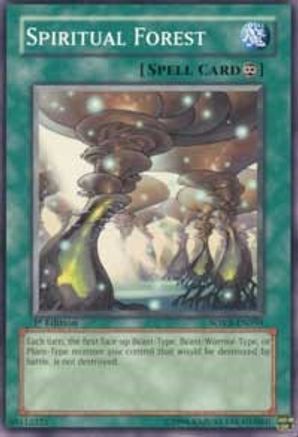 Spiritual Forest (SOVR-EN059) - Stardust Overdrive 1st Edition - Premium Yugioh Single from Konami - Just $0.31! Shop now at Game Crave Tournament Store