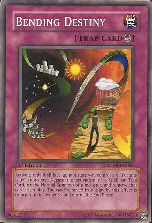 Bending Destiny (SOVR-EN066) - Stardust Overdrive 1st Edition - Premium Yugioh Single from Konami - Just $0.08! Shop now at Game Crave Tournament Store