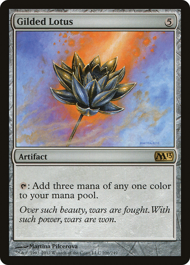 Gilded Lotus (M13-206) - Magic 2013 - Premium MTG Single from Wizards of the Coast - Just $0.26! Shop now at Game Crave Tournament Store