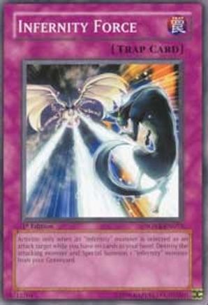 Infernity Force (SOVR-EN073) - Stardust Overdrive 1st Edition - Premium Yugioh Single from Konami - Just $0.08! Shop now at Game Crave Tournament Store