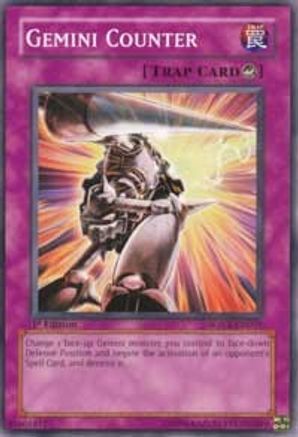 Gemini Counter (SOVR-EN075) - Stardust Overdrive Unlimited - Premium Yugioh Single from Konami - Just $0.25! Shop now at Game Crave Tournament Store