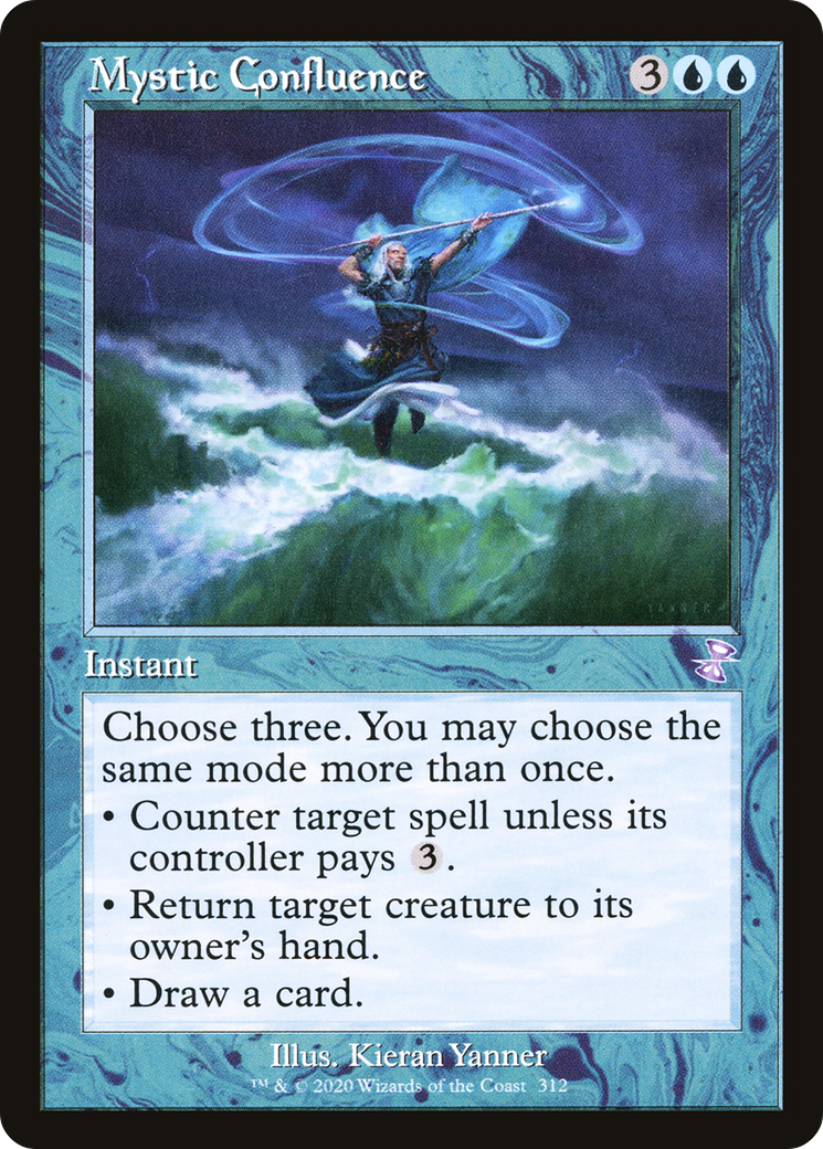 Mystic Confluence (TSR-312) - Time Spiral Remastered - Premium MTG Single from Wizards of the Coast - Just $0.27! Shop now at Game Crave Tournament Store
