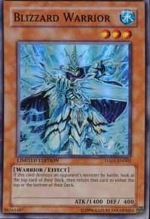 Blizzard Warrior (HA01-EN002) - Hidden Arsenal Limited - Premium Yugioh Single from Konami - Just $0.25! Shop now at Game Crave Tournament Store