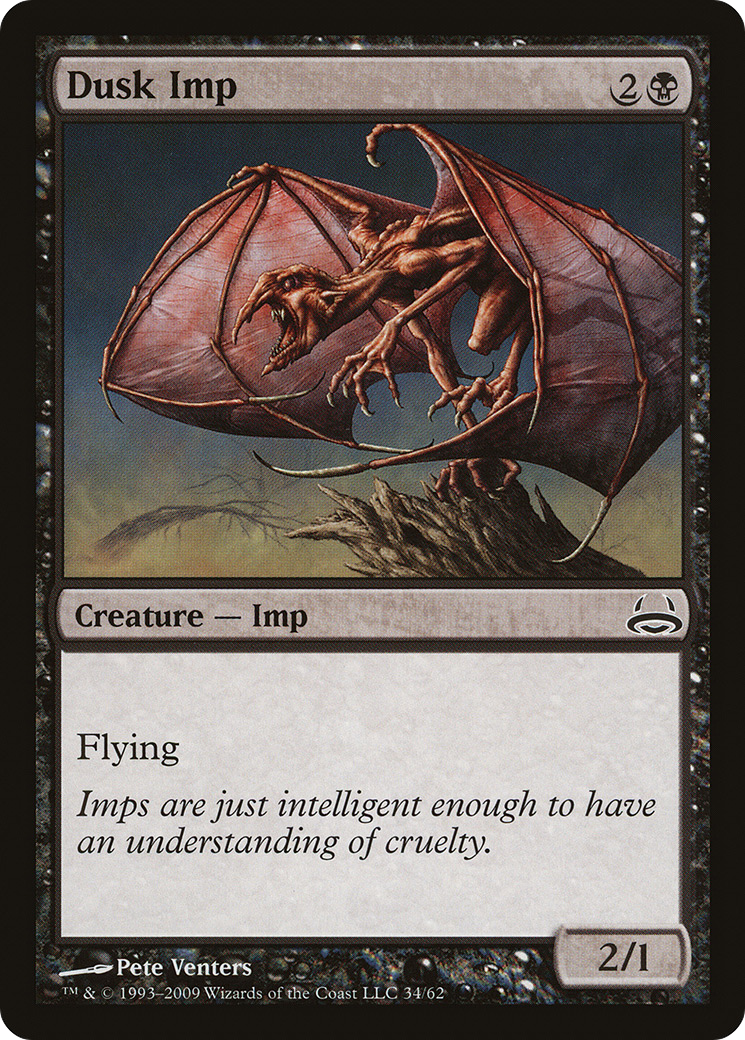 Dusk Imp (DDC-034) - Duel Decks: Divine vs. Demonic - Premium MTG Single from Wizards of the Coast - Just $0.08! Shop now at Game Crave Tournament Store