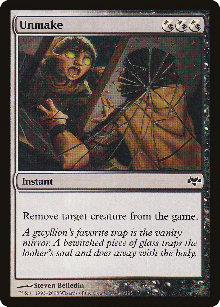 Unmake (EVE-096) - Eventide Foil - Premium MTG Single from Wizards of the Coast - Just $0.85! Shop now at Game Crave Tournament Store