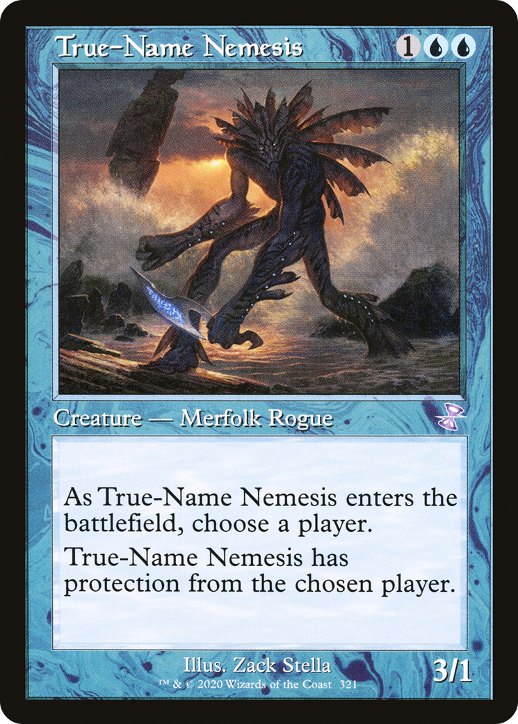 True-Name Nemesis (TSR-321) - Time Spiral Remastered Foil - Premium MTG Single from Wizards of the Coast - Just $10.42! Shop now at Game Crave Tournament Store