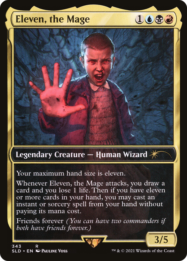 Cecily, Haunted Mage (SLD-343) - Secret Lair Drop / Eleven, the Mage Foil - Premium MTG Single from Wizards of the Coast - Just $1.90! Shop now at Game Crave Tournament Store