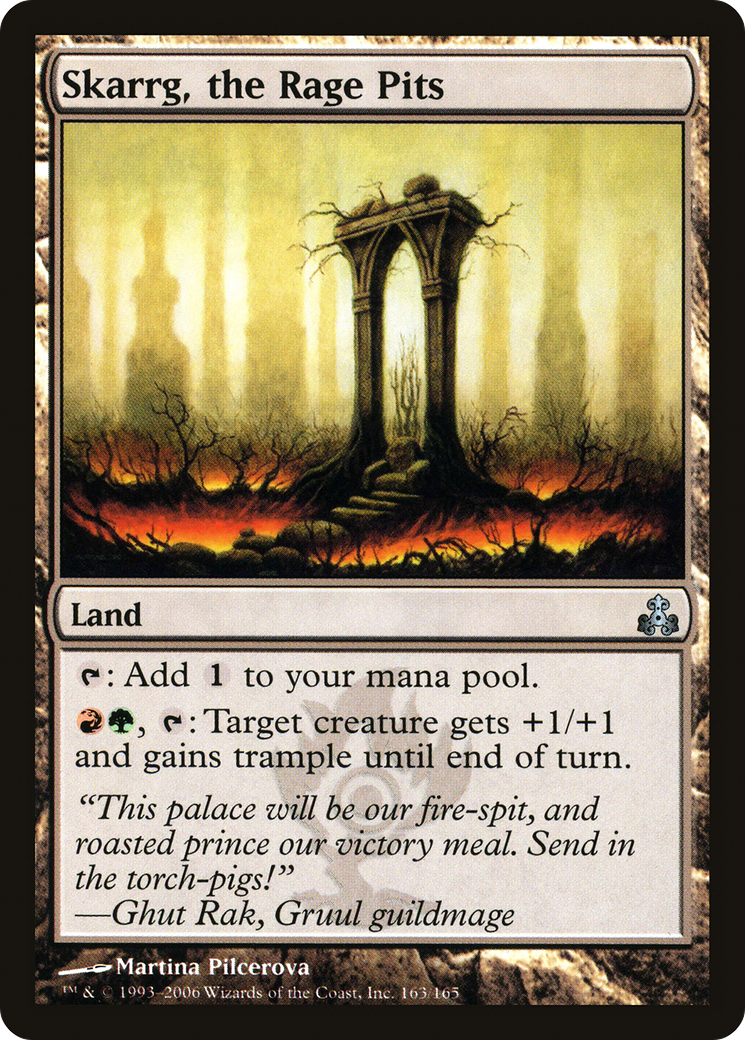 Skarrg, the Rage Pits (GPT-163) - Guildpact - Premium MTG Single from Wizards of the Coast - Just $0.31! Shop now at Game Crave Tournament Store