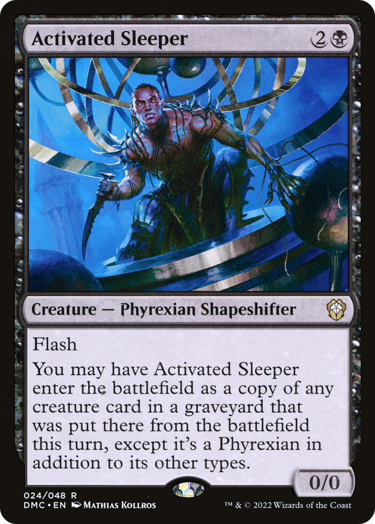 Activated Sleeper (DMC-024) - Dominaria United Commander Foil - Premium MTG Single from Wizards of the Coast - Just $0.48! Shop now at Game Crave Tournament Store