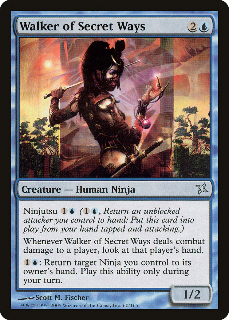 Walker of Secret Ways (BOK-060) - Betrayers of Kamigawa Foil - Premium MTG Single from Wizards of the Coast - Just $4.11! Shop now at Game Crave Tournament Store