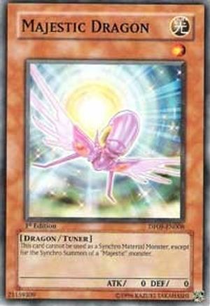 Majestic Dragon (DP09-EN008) - Duelist Pack 9: Yusei 2 1st Edition - Premium Yugioh Single from Konami - Just $0.21! Shop now at Game Crave Tournament Store
