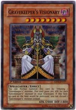 Gravekeeper's Visionary (ABPF-EN027) - Absolute Powerforce 1st Edition - Premium Yugioh Single from Konami - Just $3.45! Shop now at Game Crave Tournament Store
