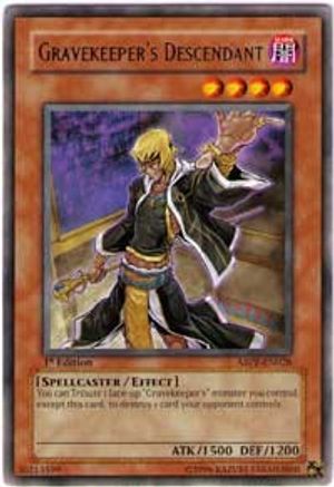 Gravekeeper's Descendant (ABPF-EN028) - Absolute Powerforce Unlimited - Premium Yugioh Single from Konami - Just $0.74! Shop now at Game Crave Tournament Store