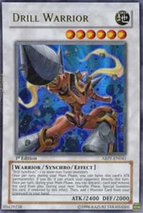 Drill Warrior (ABPF-EN041) - Absolute Powerforce Unlimited - Premium Yugioh Single from Konami - Just $4.54! Shop now at Game Crave Tournament Store