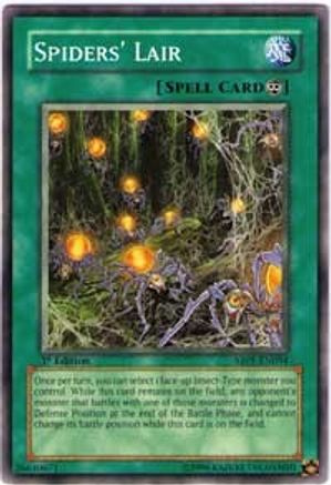 Spiders' Lair (ABPF-EN054) - Absolute Powerforce Unlimited - Premium Yugioh Single from Konami - Just $0.25! Shop now at Game Crave Tournament Store