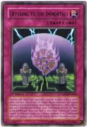 Offering to the Immortals (ABPF-EN068) - Absolute Powerforce 1st Edition - Premium Yugioh Single from Konami - Just $0.26! Shop now at Game Crave Tournament Store