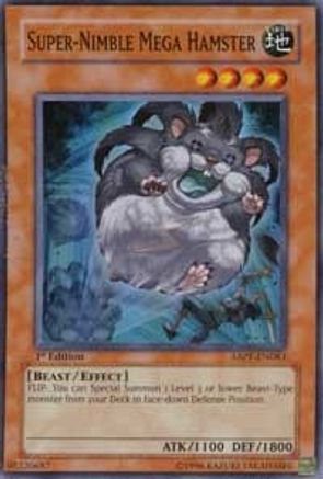 Super-Nimble Mega Hamster (ABPF-EN083) - Absolute Powerforce 1st Edition - Premium Yugioh Single from Konami - Just $24.54! Shop now at Game Crave Tournament Store