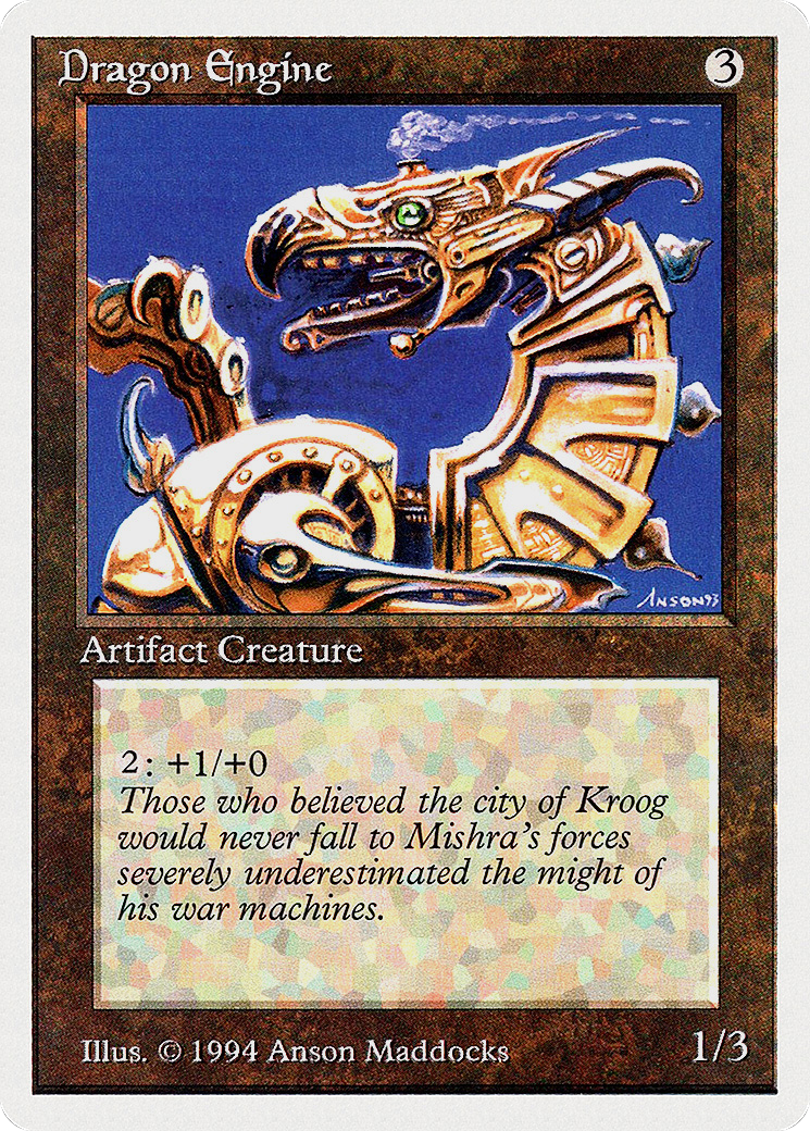 Dragon Engine (SUM-246) - Summer Magic / Edgar - Premium MTG Single from Wizards of the Coast - Just $0! Shop now at Game Crave Tournament Store