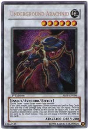 Underground Arachnid (ABPF-EN096) - Absolute Powerforce 1st Edition - Premium Yugioh Single from Konami - Just $9.69! Shop now at Game Crave Tournament Store