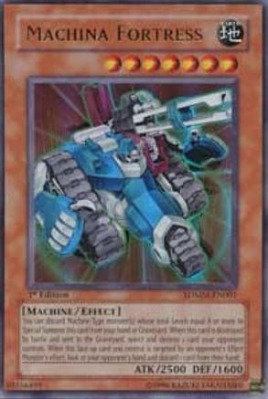 YuGiOh Machina Mayhem Structure Deck Machina Fortress SDMM-EN001