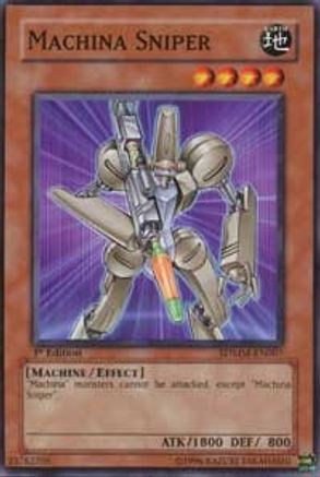Machina Sniper (SDMM-EN007) - Structure Deck: Machina Mayhem Unlimited - Premium Yugioh Single from Konami - Just $0.11! Shop now at Game Crave Tournament Store