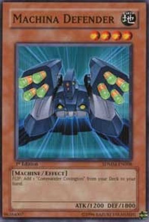 Machina Defender (SDMM-EN008) - Structure Deck: Machina Mayhem Unlimited - Premium Yugioh Single from Konami - Just $0.25! Shop now at Game Crave Tournament Store