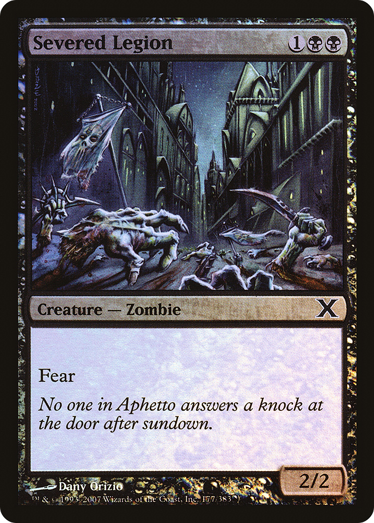 Severed Legion (10E-177★) - Tenth Edition Foil - Premium MTG Single from Wizards of the Coast - Just $0.08! Shop now at Game Crave Tournament Store