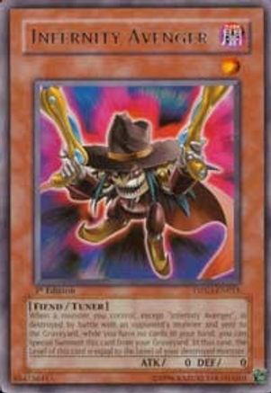 Infernity Avenger (TSHD-EN015) - The Shining Darkness 1st Edition - Premium Yugioh Single from Konami - Just $0.88! Shop now at Game Crave Tournament Store