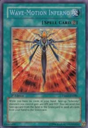 Wave-Motion Inferno (TSHD-EN088) - The Shining Darkness Unlimited - Premium Yugioh Single from Konami - Just $1.88! Shop now at Game Crave Tournament Store