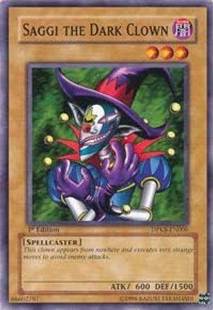 Saggi the Dark Clown (DPKB-EN006) - Duelist Pack: Kaiba 1st Edition - Premium Yugioh Single from Konami - Just $0.45! Shop now at Game Crave Tournament Store