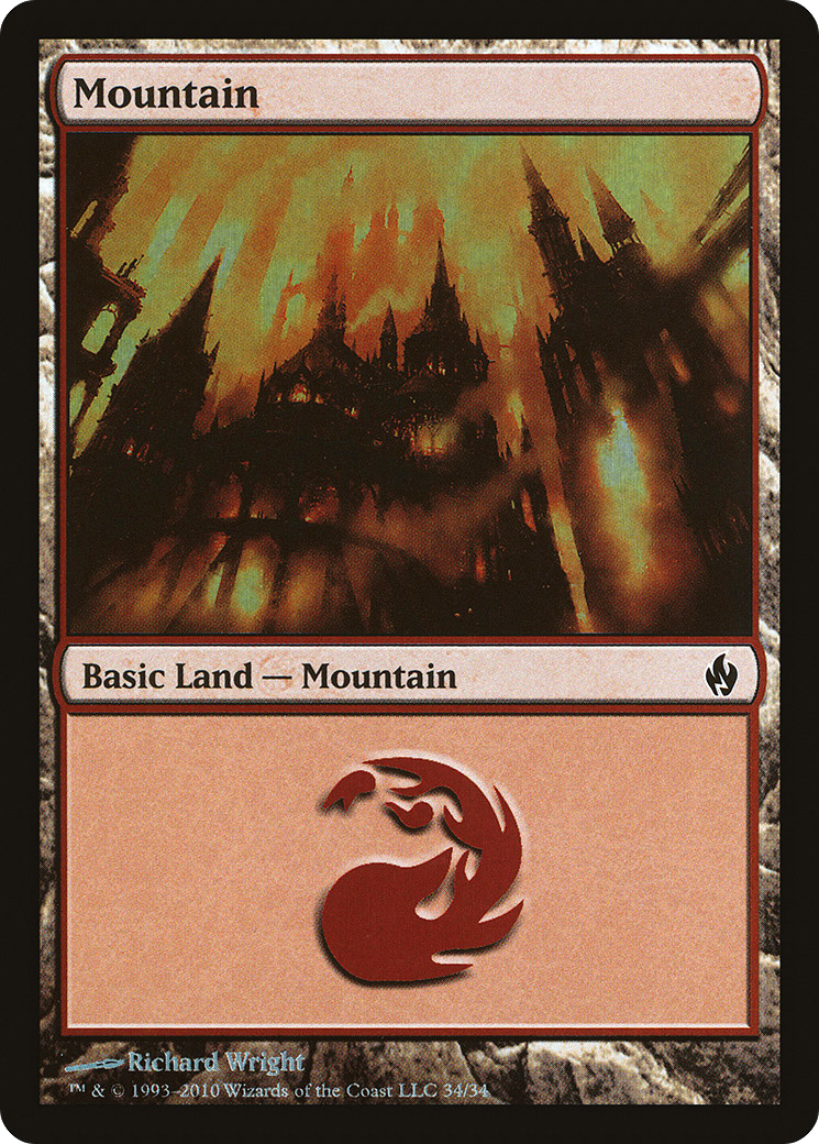 Mountain (PD2-034) - Premium Deck Series: Fire and Lightning Foil - Premium MTG Single from Wizards of the Coast - Just $0.08! Shop now at Game Crave Tournament Store