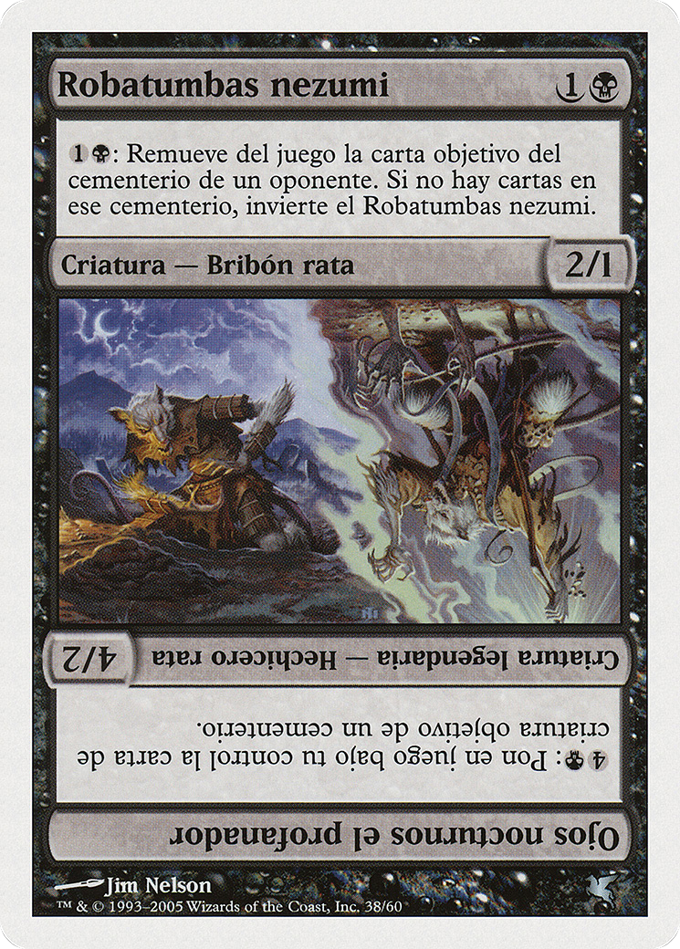 Nezumi Graverobber // Nighteyes the Desecrator (PSAL-A38) - Salvat 2005 - Premium MTG Single from Wizards of the Coast - Just $0! Shop now at Game Crave Tournament Store