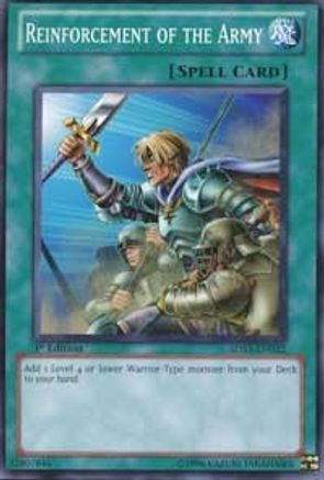 Reinforcement of the Army (5DS3-EN022) - Starter Deck: Duelist Toolbox 1st Edition - Premium Yugioh Single from Konami - Just $0.25! Shop now at Game Crave Tournament Store