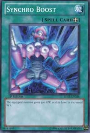 Synchro Boost (5DS3-EN028) - Starter Deck: Duelist Toolbox 1st Edition - Premium Yugioh Single from Konami - Just $0.25! Shop now at Game Crave Tournament Store