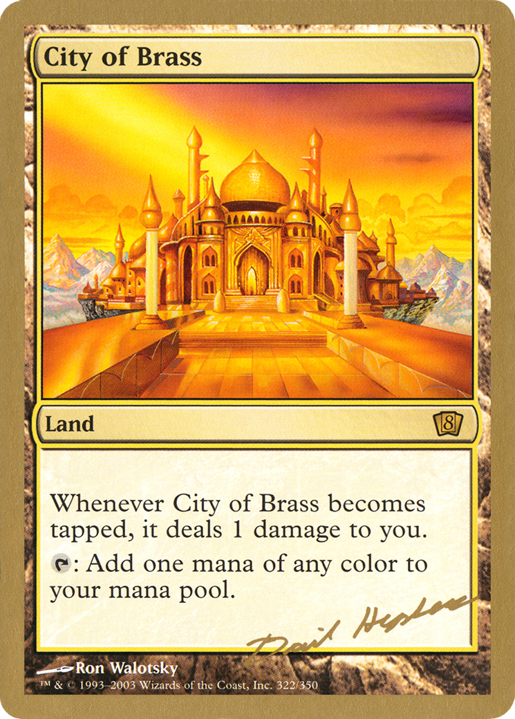 City of Brass (WC03-DH322) - World Championship Decks 2003 - Premium MTG Single from Wizards of the Coast - Just $10.39! Shop now at Game Crave Tournament Store