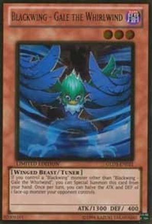 Blackwing - Gale the Whirlwind (GLD3-EN021) - Gold Series 3 Limited - Premium Yugioh Single from Konami - Just $0.75! Shop now at Game Crave Tournament Store