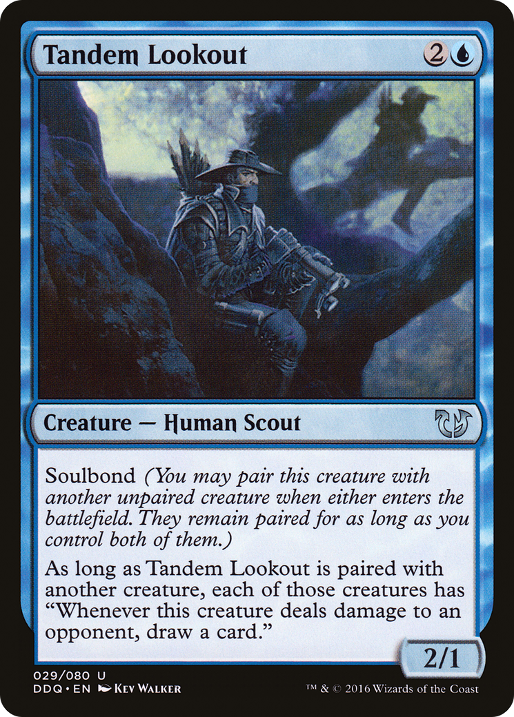 Tandem Lookout (DDQ-029) - Duel Decks: Blessed vs. Cursed - Premium MTG Single from Wizards of the Coast - Just $0.08! Shop now at Game Crave Tournament Store