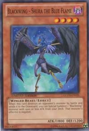 Blackwing - Shura the Blue Flame (GLD3-EN025) - Gold Series 3 Limited - Premium Yugioh Single from Konami - Just $1.90! Shop now at Game Crave Tournament Store