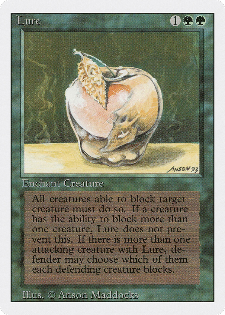 Lure (3ED-212) - Revised Edition - Premium MTG Single from Wizards of the Coast - Just $0.10! Shop now at Game Crave Tournament Store