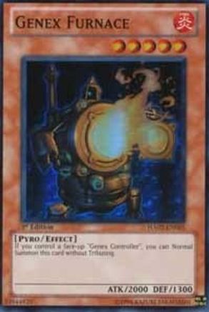 Genex Furnace (HA02-EN005) - Hidden Arsenal 2 1st Edition - Premium Yugioh Single from Konami - Just $0.25! Shop now at Game Crave Tournament Store