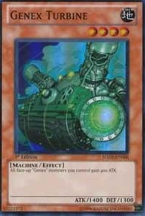 Genex Turbine (HA02-EN008) - Hidden Arsenal 2 Unlimited - Premium Yugioh Single from Konami - Just $0.25! Shop now at Game Crave Tournament Store