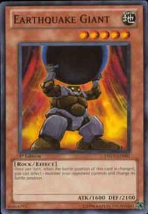 Earthquake Giant (DREV-EN001) - Duelist Revolution Unlimited - Premium Yugioh Single from Konami - Just $0.23! Shop now at Game Crave Tournament Store