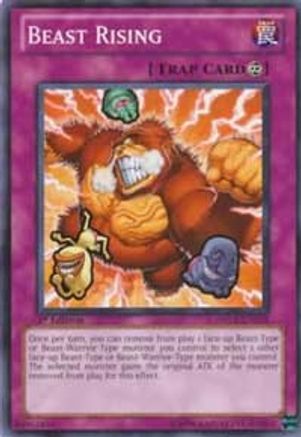 Beast Rising (DREV-EN074) - Duelist Revolution 1st Edition - Premium Yugioh Single from Konami - Just $0.08! Shop now at Game Crave Tournament Store