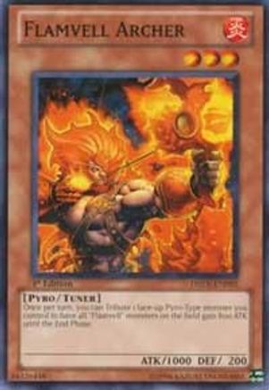 Flamvell Archer (DREV-EN095) - Duelist Revolution Unlimited - Premium Yugioh Single from Konami - Just $0.25! Shop now at Game Crave Tournament Store