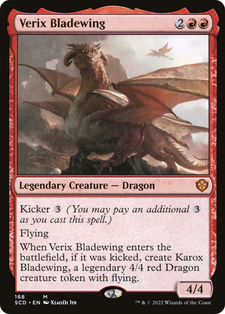 Verix Bladewing (SCD-168) - Starter Commander Decks - Premium MTG Single from Wizards of the Coast - Just $0.09! Shop now at Game Crave Tournament Store